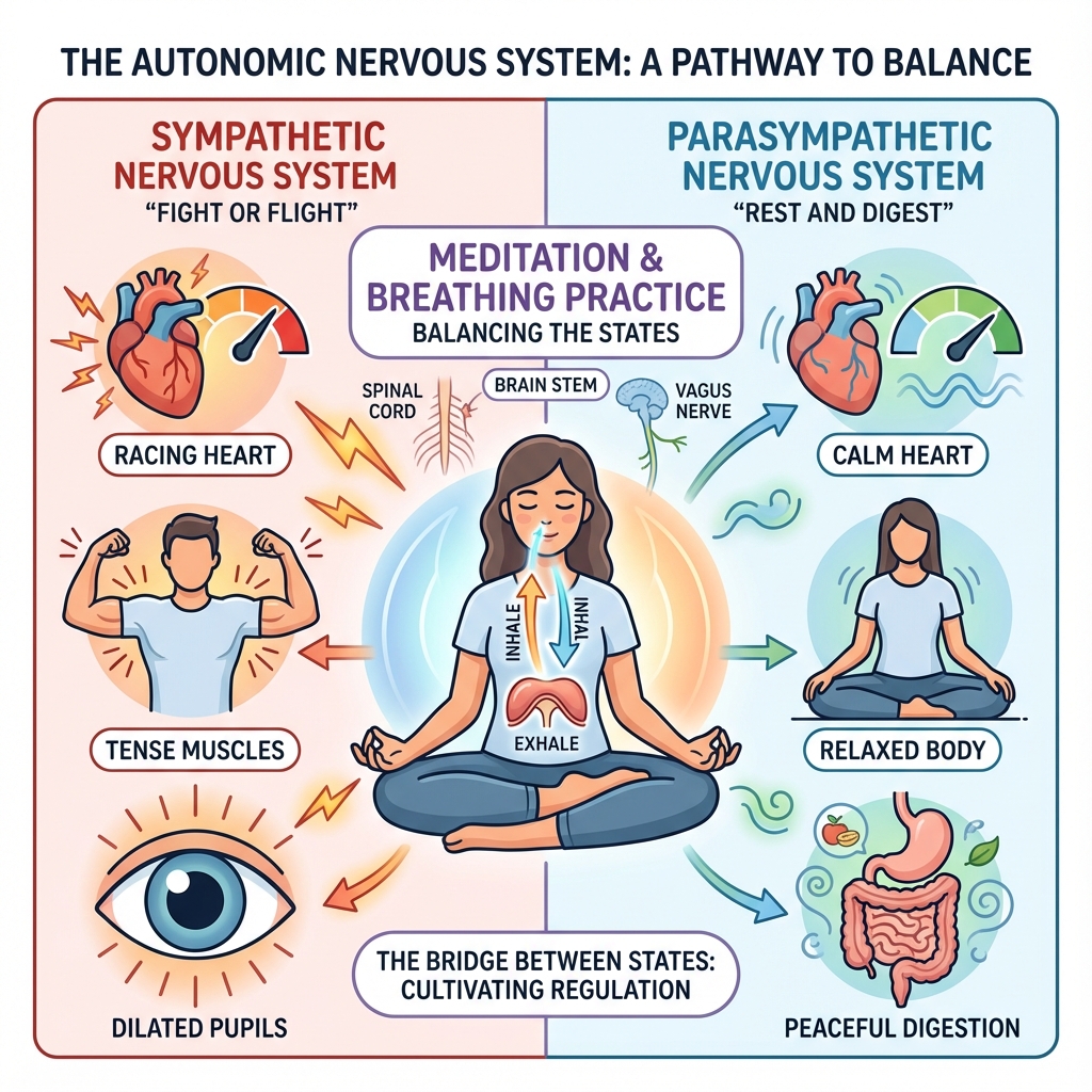 Autonomic Nervous System Diagram