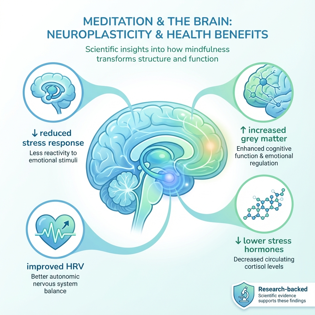 Brain Changes from Meditation